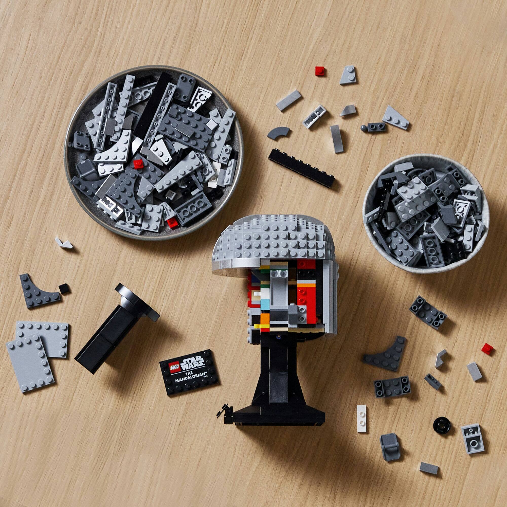 LEGO® Star Wars™ The Mandalorian™ Helmet 75328 Building Kit (584 Pieces)